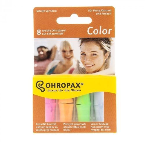 Ohropax color füldugó 8 db