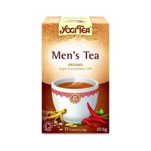 Yogi bio tea férfi 17x1,8g 31 g