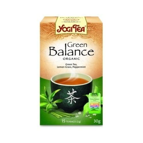 Yogi bio tea zöld egyensúly 17x1,8g 31 g