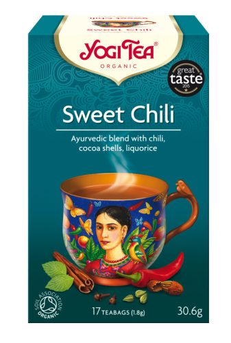 Yogi bio tea édes chili mexikói fűszeres 17x1,8g 31 g