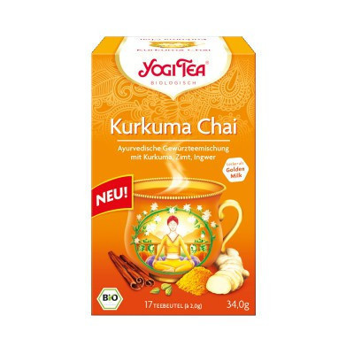 Yogi bio tea kurkumás chai 34 g