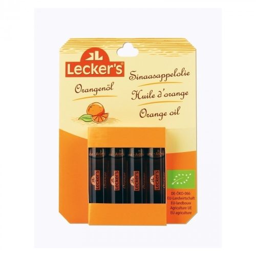 Leckers bio narancsolaj /étkezési/4x2 ml 8 ml