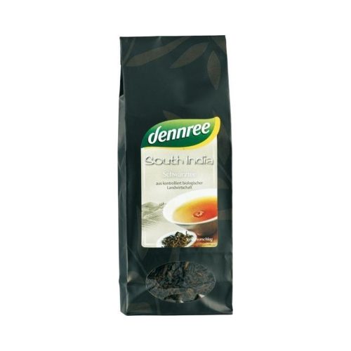 Dennree bio tea south india fekete 100 g