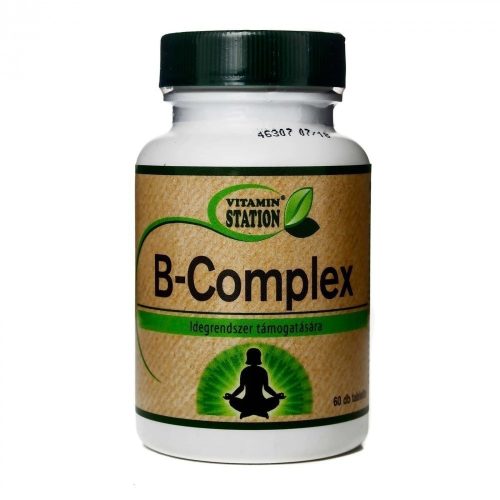 Vitamin Station b-complex tabletta 60 db