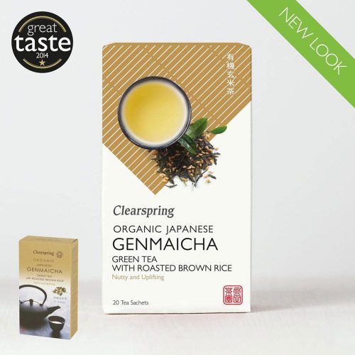 Clearspring bio japan matcha genmaicha tea 20x1,8 g 36 g