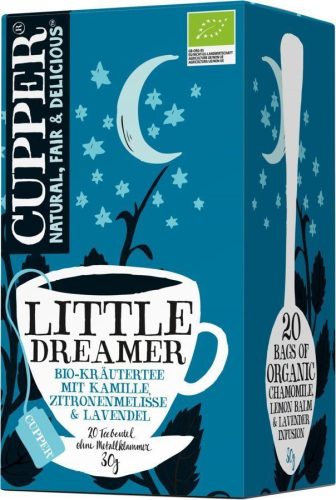 Cupper bio little dreamers nyugtató tea 20 db 30 g