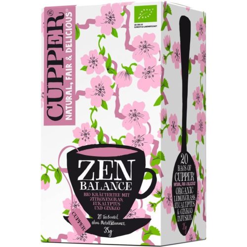 Cupper bio zen balance tea 20 db 35 g