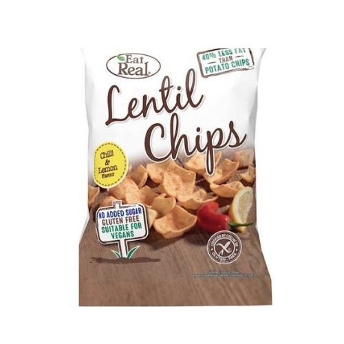 Eat Real lencse chips sós 40 g