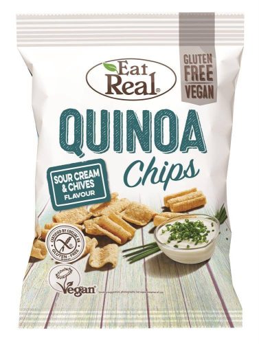 Eat Real quinoa chips tejfölös és snidlinges 30 g