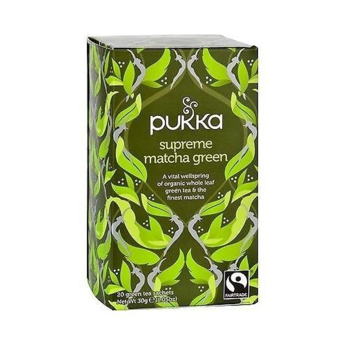 Pukka organic matcha green bio zöld tea citrommal 20x1,5g 30 g