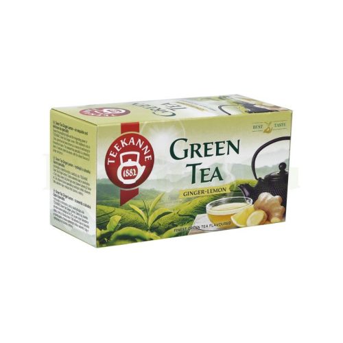 Teekanne zöld tea gyömbér-citrom 20x1,75g 35 g