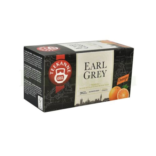 Teekanne earl grey narancs ízű fekete tea 33 g