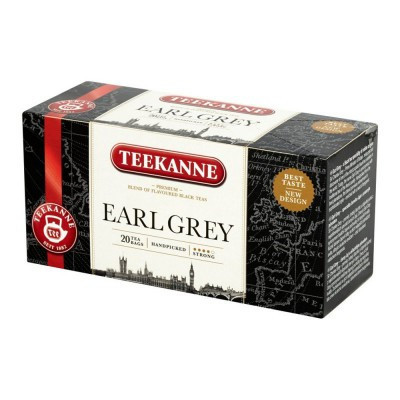 Teekanne fekete tea earl grey 20x1,65g 33 g