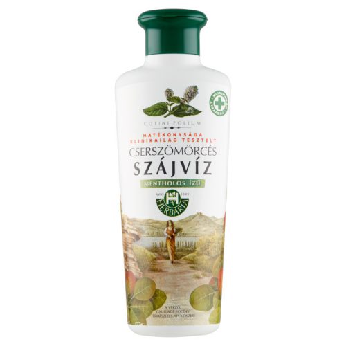 Herbária cserszömörcés szájvíz mentolos 250 ml