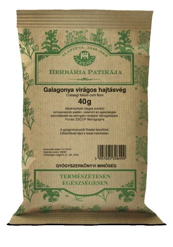 Herbária galagonya virágos hajtásvég tea 40 g