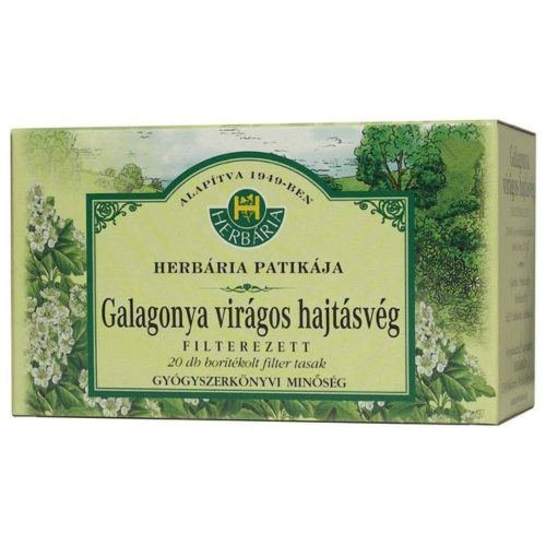 Herbária galagonya virág tea 20x1g 20 g