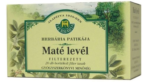 Herbária maté levél tea 20x1,5g 30 g