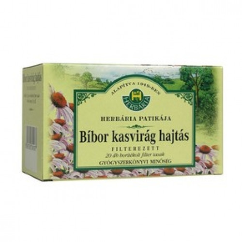 Herbária bíbor kasvirág hajtás tea 20x1,5g 30 g