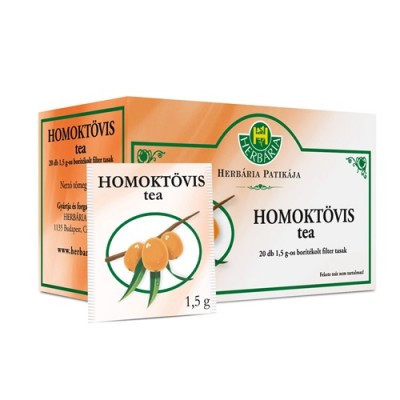 Herbária homoktövis tea 20x1,5g borítékos 30 g