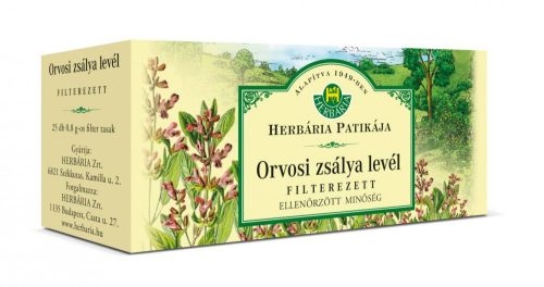 Herbária orvosi zsályalevél filteres 20 g