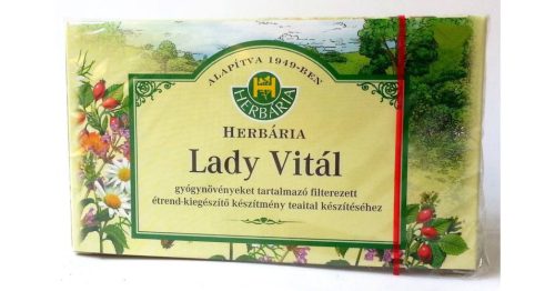 Herbária lady vital tea 20x1,5g borítékos 30 g