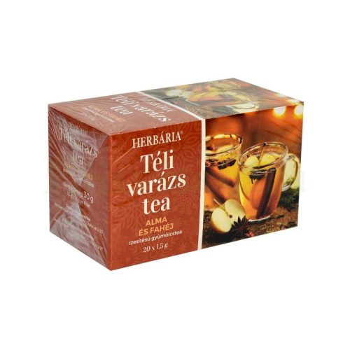 Herbária téli varázs alma-fahéj ízű tea 20x1,5g 30 g