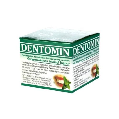 Dentomin fogpor gyógynövényes 95 g