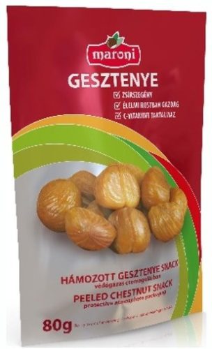 Maroni hámozott gesztenye snack 80 g