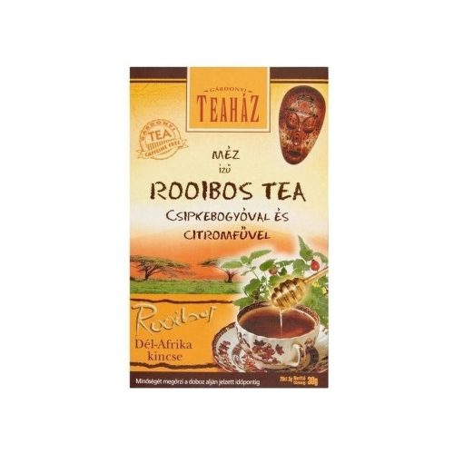 Teaház rooibos tea mézes mangó ízű csipkeb. és citromfűvel 20x1,5 g