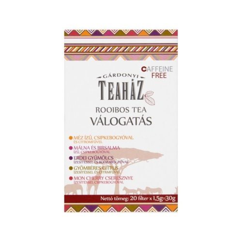 Teaház roobios tea válogatás 20x1,5 g