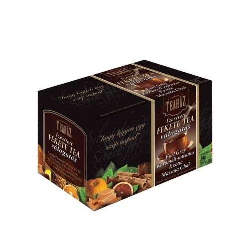 Teaház fekete tea válogatás 20x1.2 g