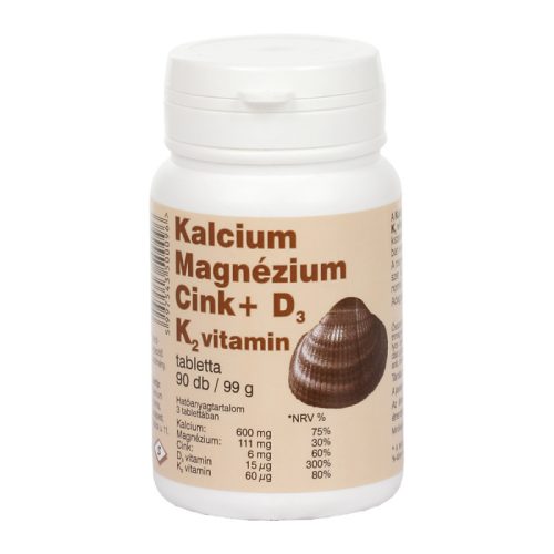 Selenium kalcium magnézium cink tabletta 90 db