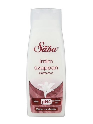 Sába intim szappan illatmentes 250 ml