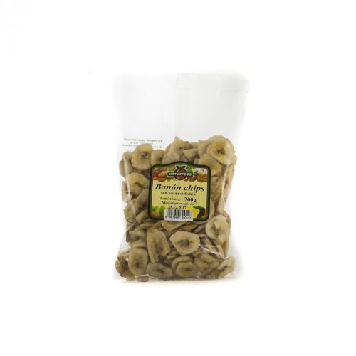 Naturfood banán chips 200 g