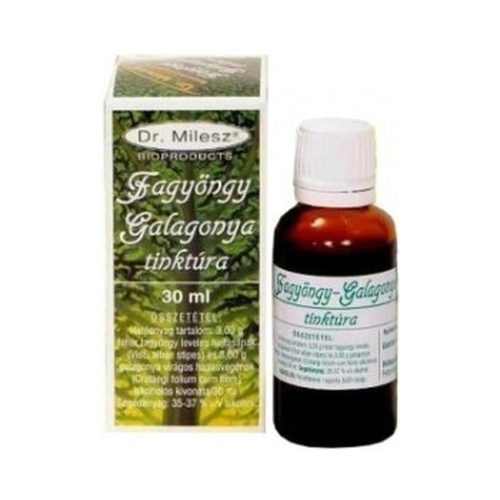 Dr.milesz fagyöngy-galagonya tinktúra 30 ml