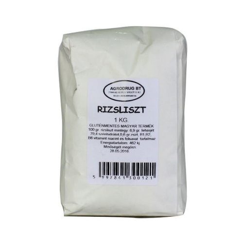 Agrodrug rizsliszt 1000 g