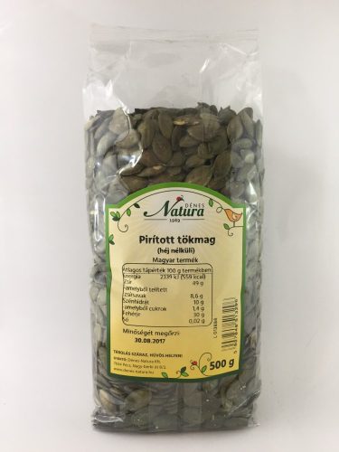 Natura pirított tökmag 500 g