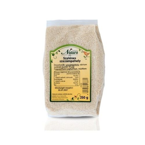 Natura szelénes szezámpehely 250 g