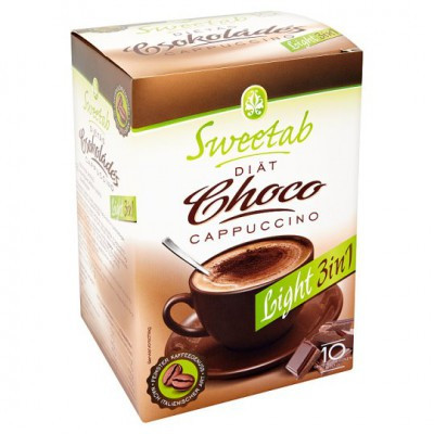 Sweetab cappuccino por csokis 10db 100 g