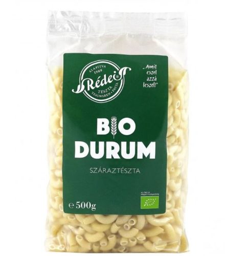 Rédei bio tészta durum nagykocka fehér 500 g