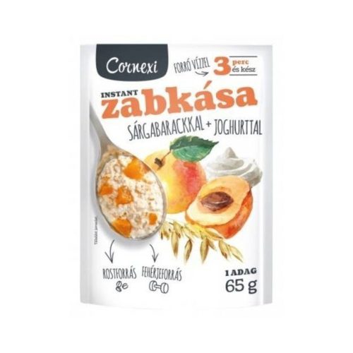 Cornexi zabkása sárgabarack-joghurt 65 g