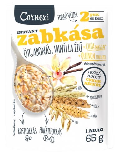 Cornexi zabkása ötgabonás chia mag-quinoa pehely 65 g