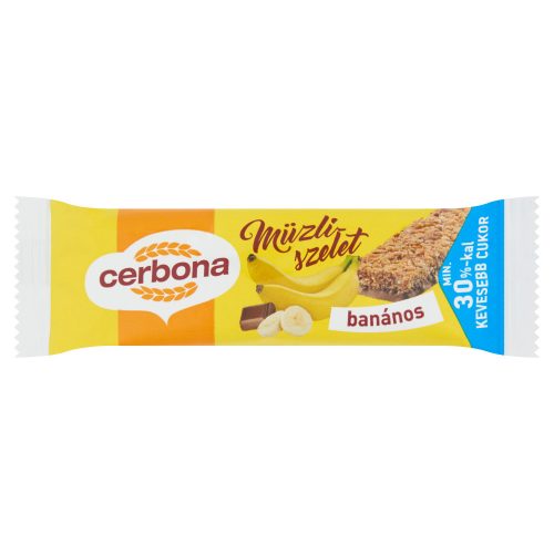 Cerbona szelet banános 20 g