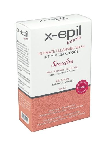 X-Epil intimo intim mosakodógél-sensitive 250 ml