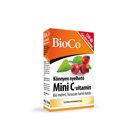 Bioco mini c-vitamin tabletta 120 db