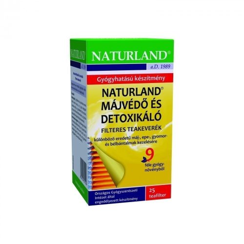 Naturland májvédő tea 25x1,5g 38 g