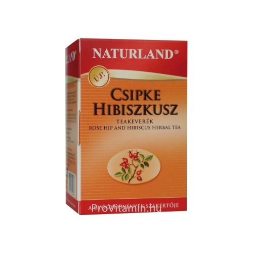 Naturland csipke-hibiszkusz tea 20x3g 60 g