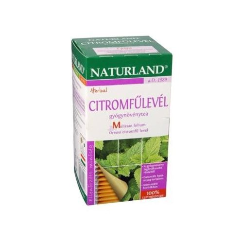 Naturland citromfűlevél tea 25x1g 25 g