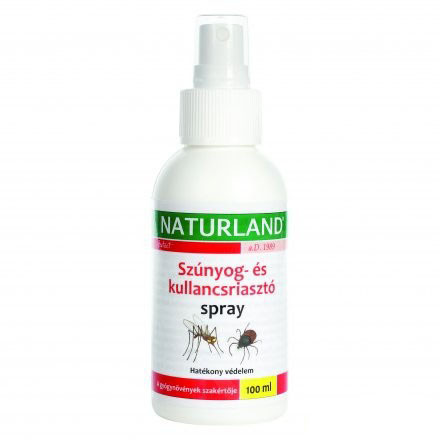 Naturland szúnyog-és kullancsriasztó spray 100 ml