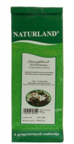 Naturland orvosi citromfű tea 50 g